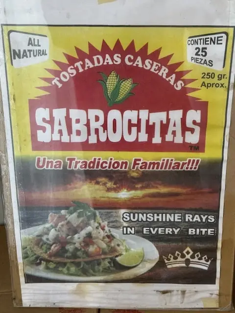 Tostadas Sabrocitas paquete